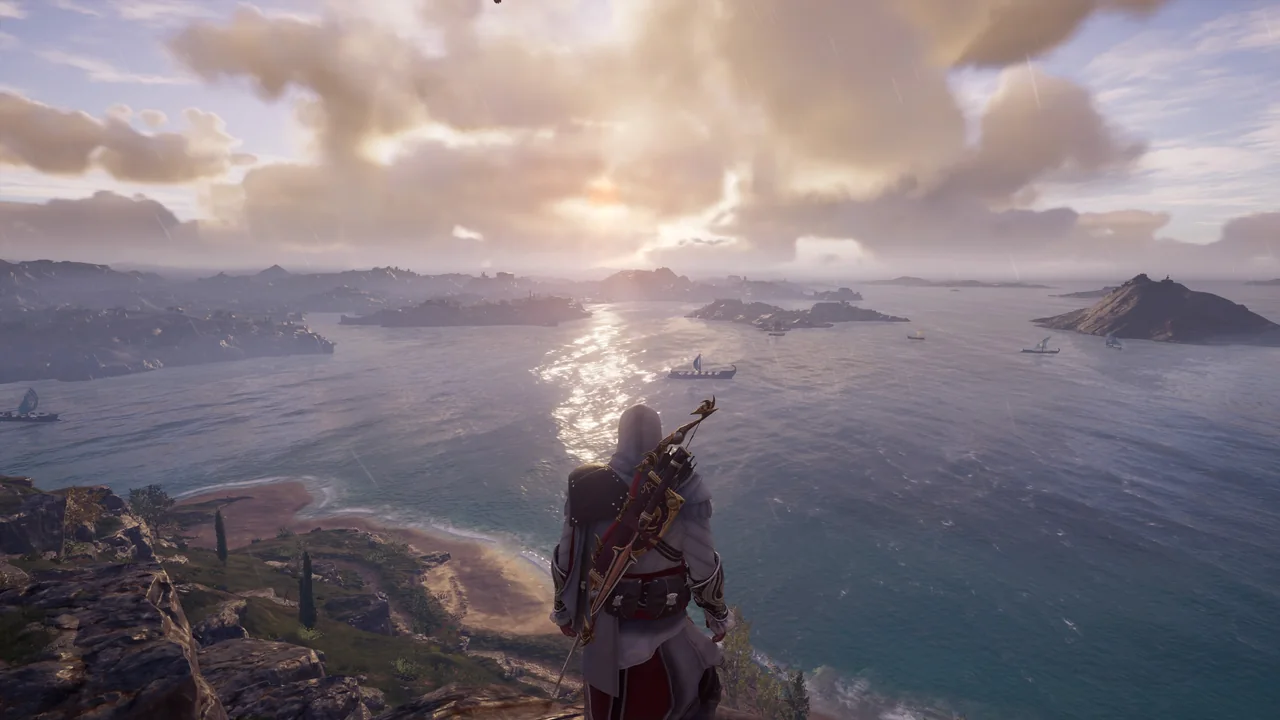 Assassin's Creed Odyssey: Aegean sunset