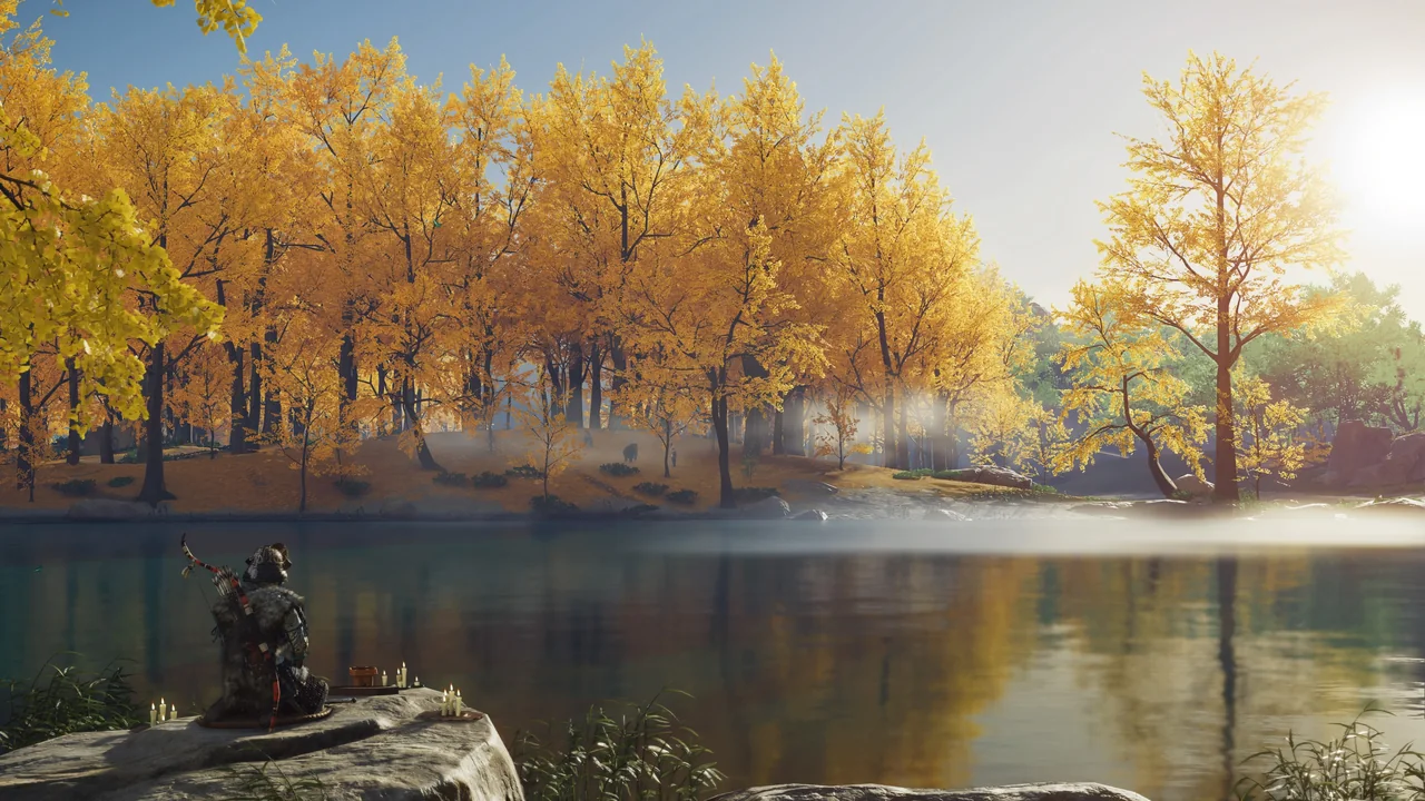 Ghost of Tsushima: Autumn lake