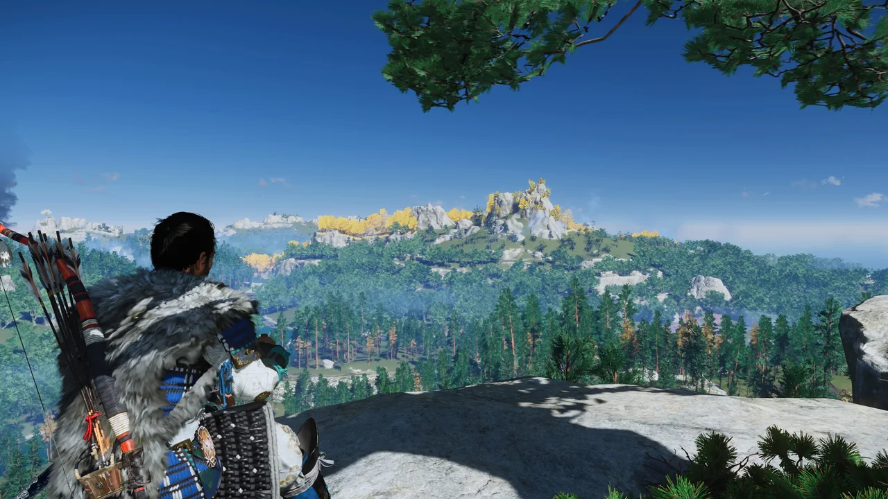 Ghost of Tsushima: Mountain overlook