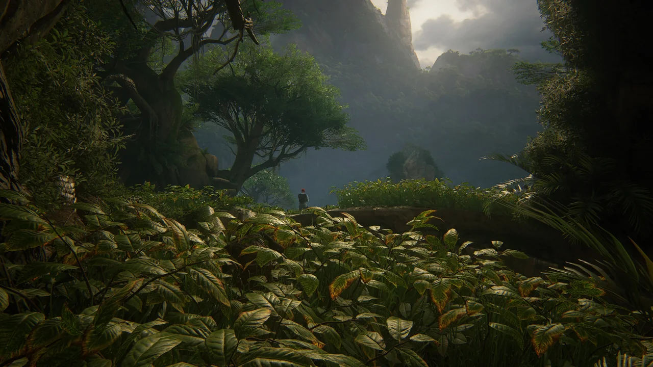 Uncharted Legacy of Thieves: Jungle light